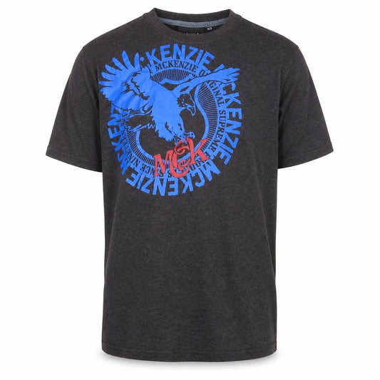 McKenzie Boys Black XL Graphic Print T-Shirt