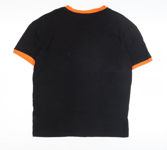 ONE Men's Black Tom & Jerry Short Sleeve T-Shirt S