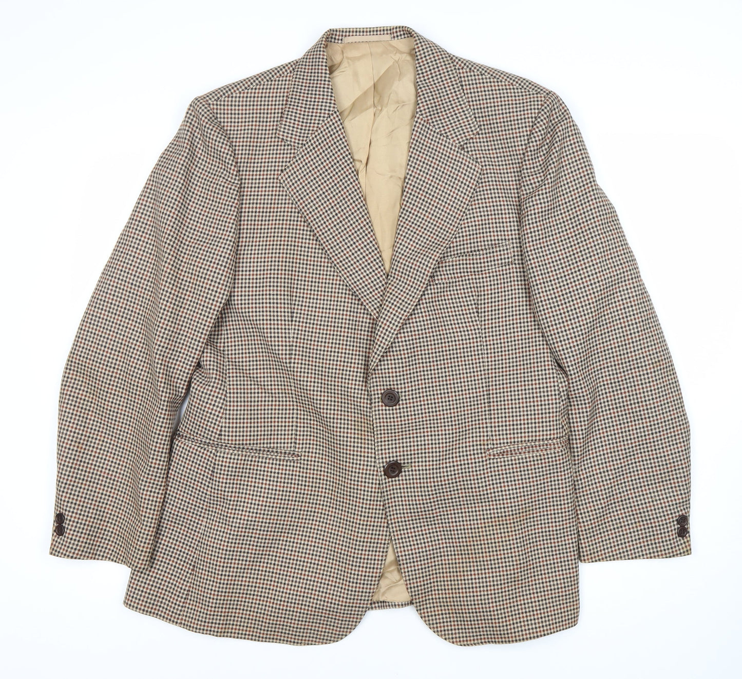 St Michael Men's Multicoloured Check Blazer Jacket