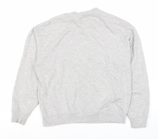 Monki Women’s Grey Pullover Sweatshirt XS