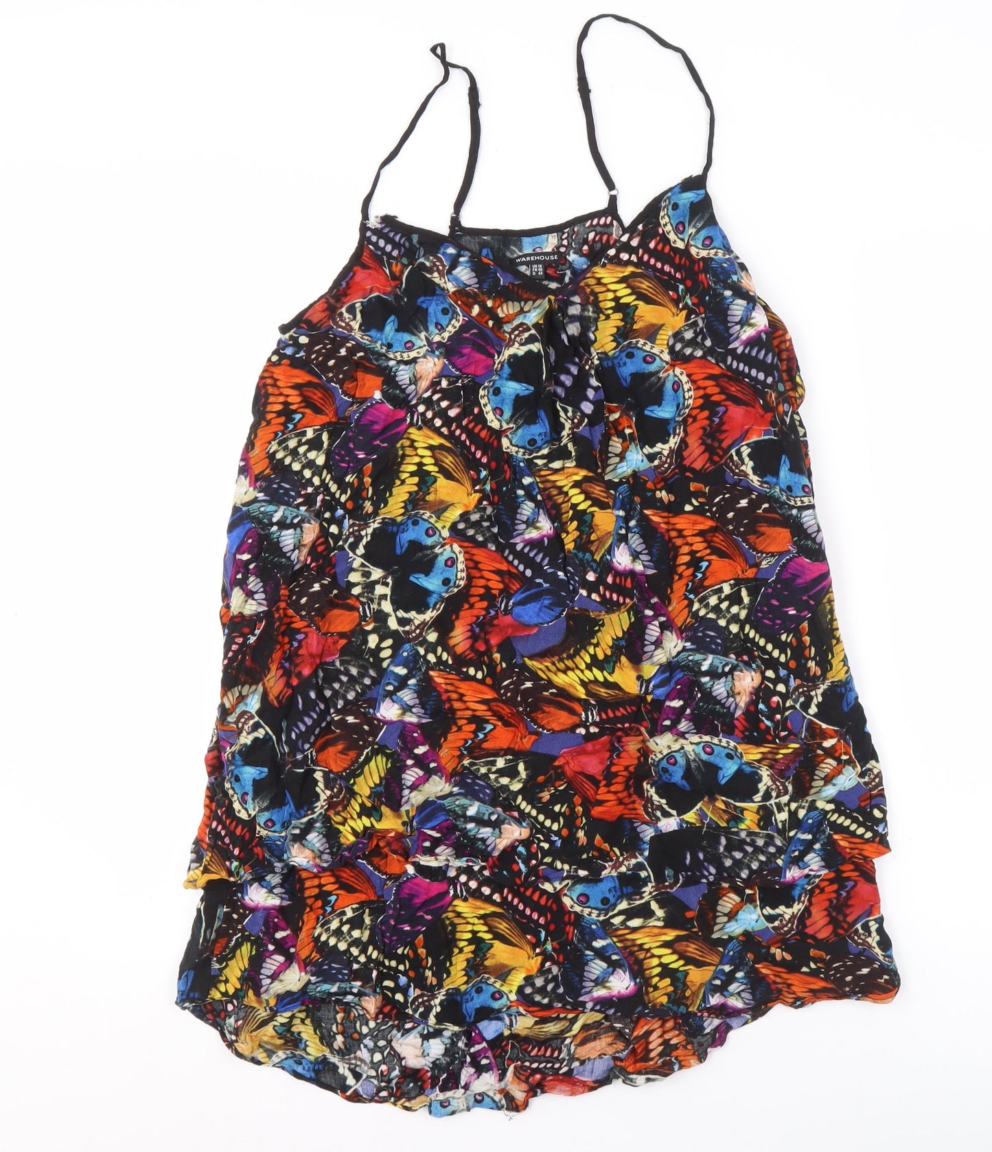 Warehouse Women's Multicoloured Camisole Tank, Size 18