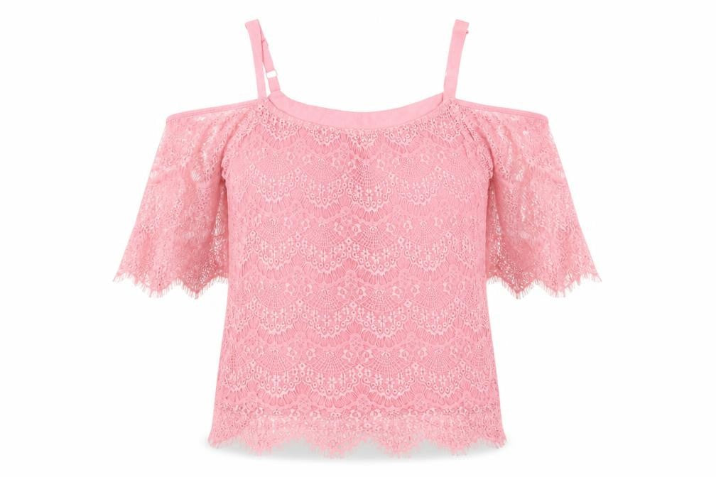 Womens UK Size L Klass Pink Polyester Blend Blouse