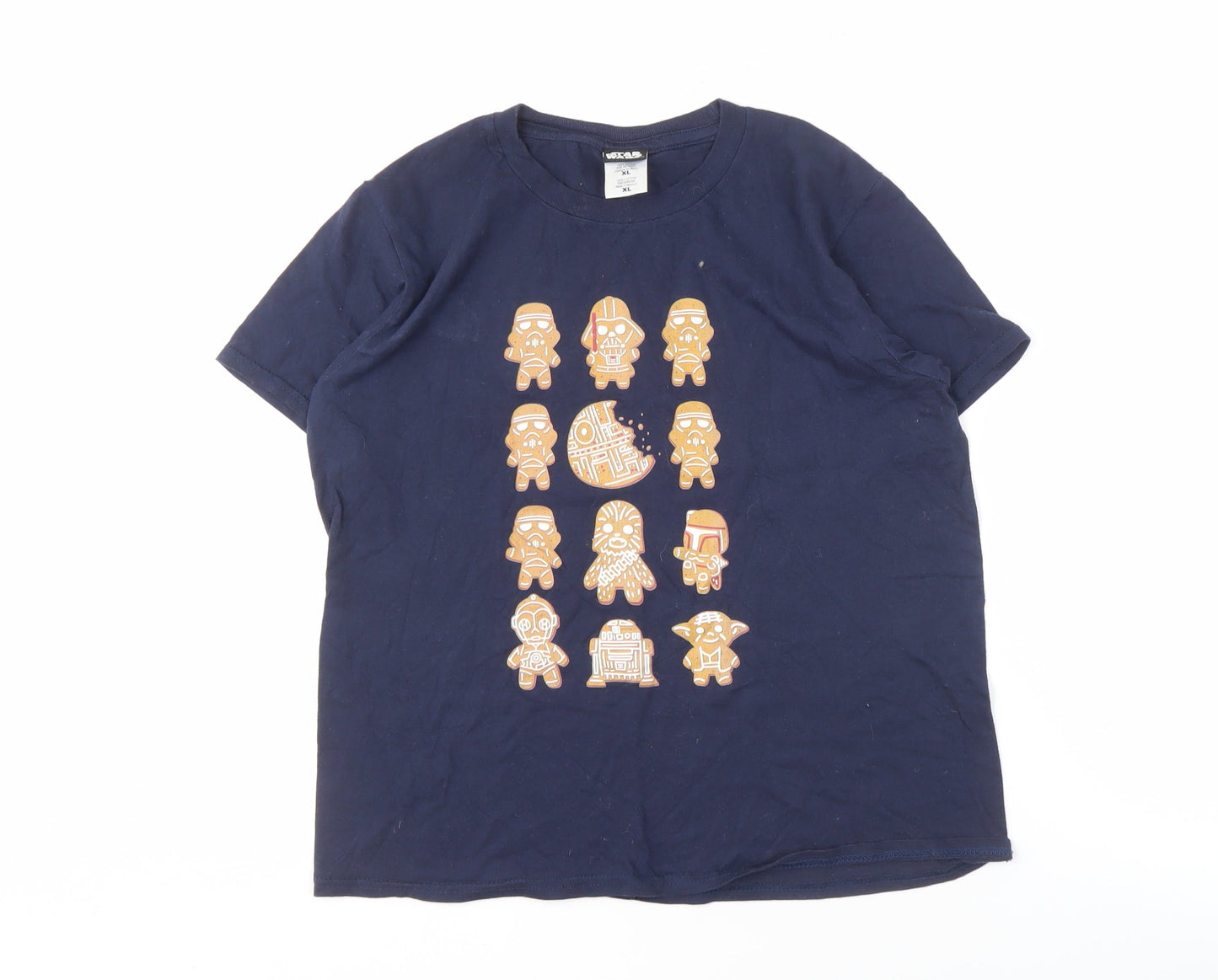 Star Wars Unisex Blue XL Graphic T-Shirt