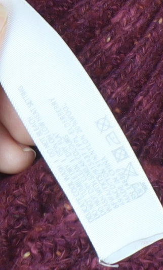 FatFace Women's Purple Crew Neck Jumper Size 12