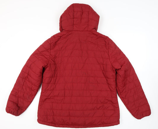 Peter Storm Women's Red Puffer Jacket Size 18
