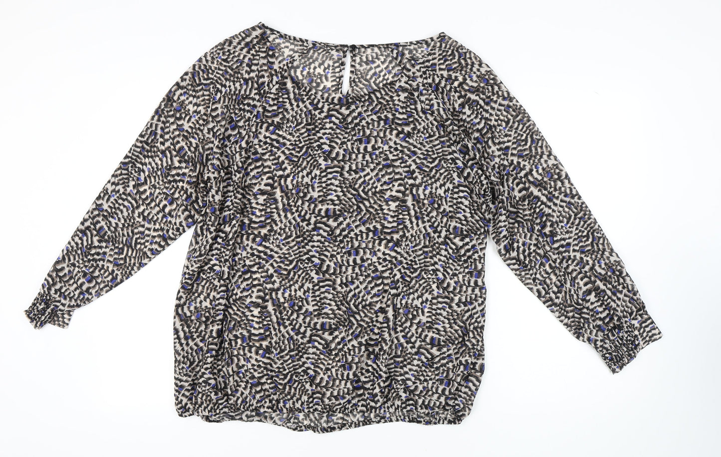 David Emanuel Women's Multicoloured Blouse Size 22