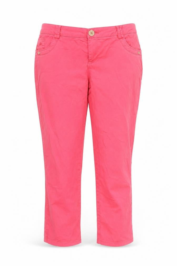 Mantaray Women's Pink Chino Trousers Size 14