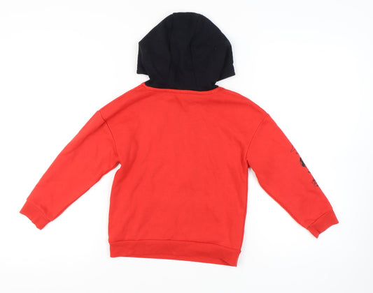 Mario Kart Boys Red Pullover Hoodie 7-8 Years