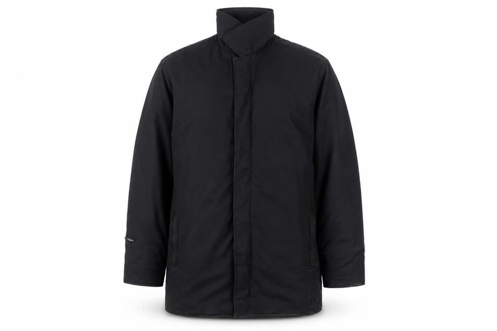 Foxhole Men's Black XL Mid-Length PVC Jacket