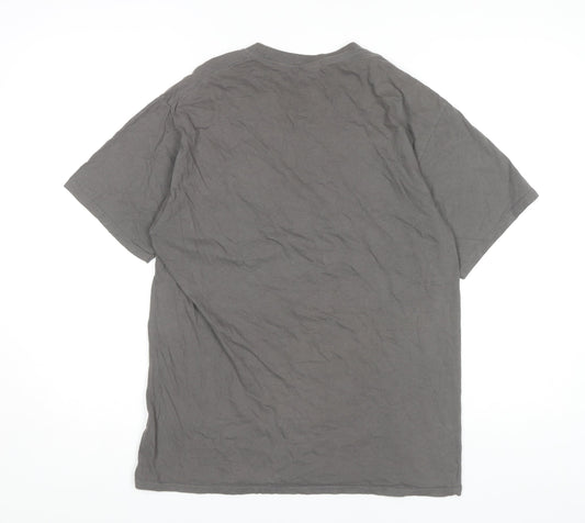 Port & Company Teens Grey Medium Gaming T-Shirt