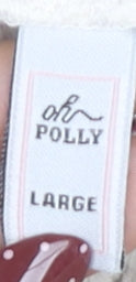 Oh Polly Women's Ivory Jogger Trousers Size L
