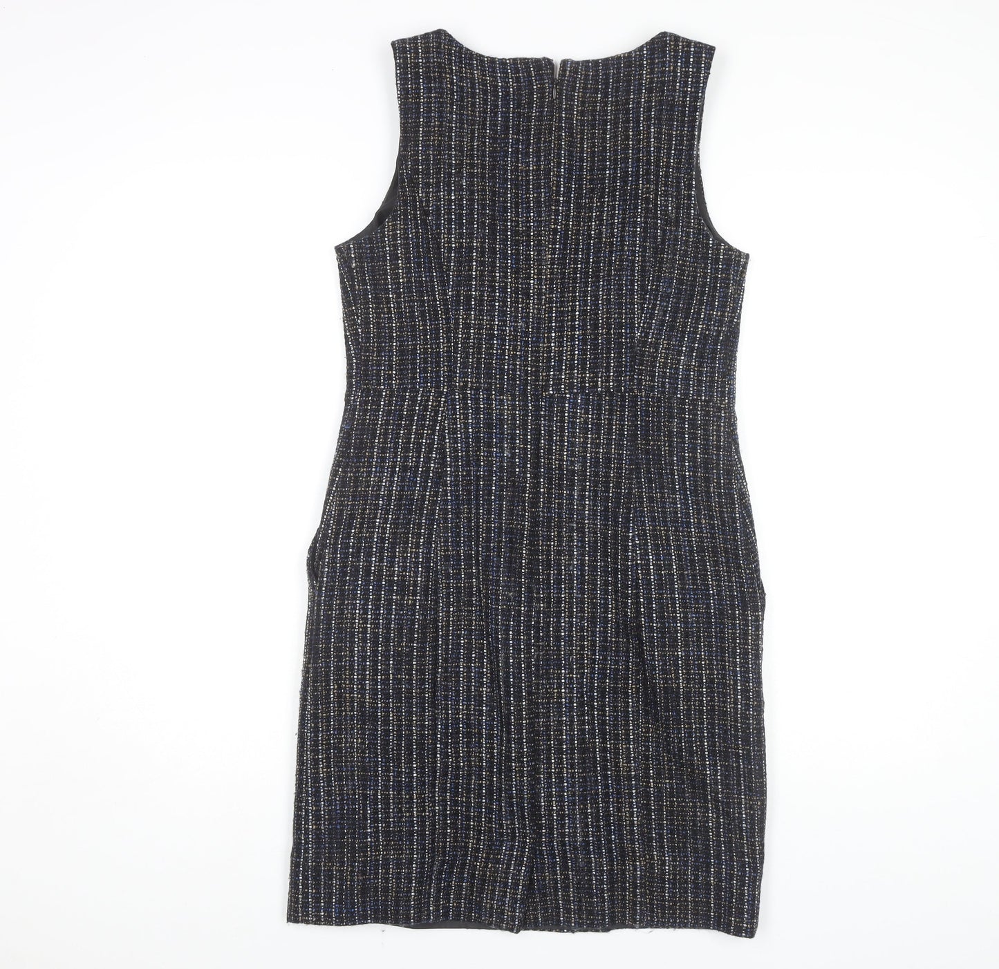 Monsoon Womens Blue Knee Length Pencil Dress Size 10