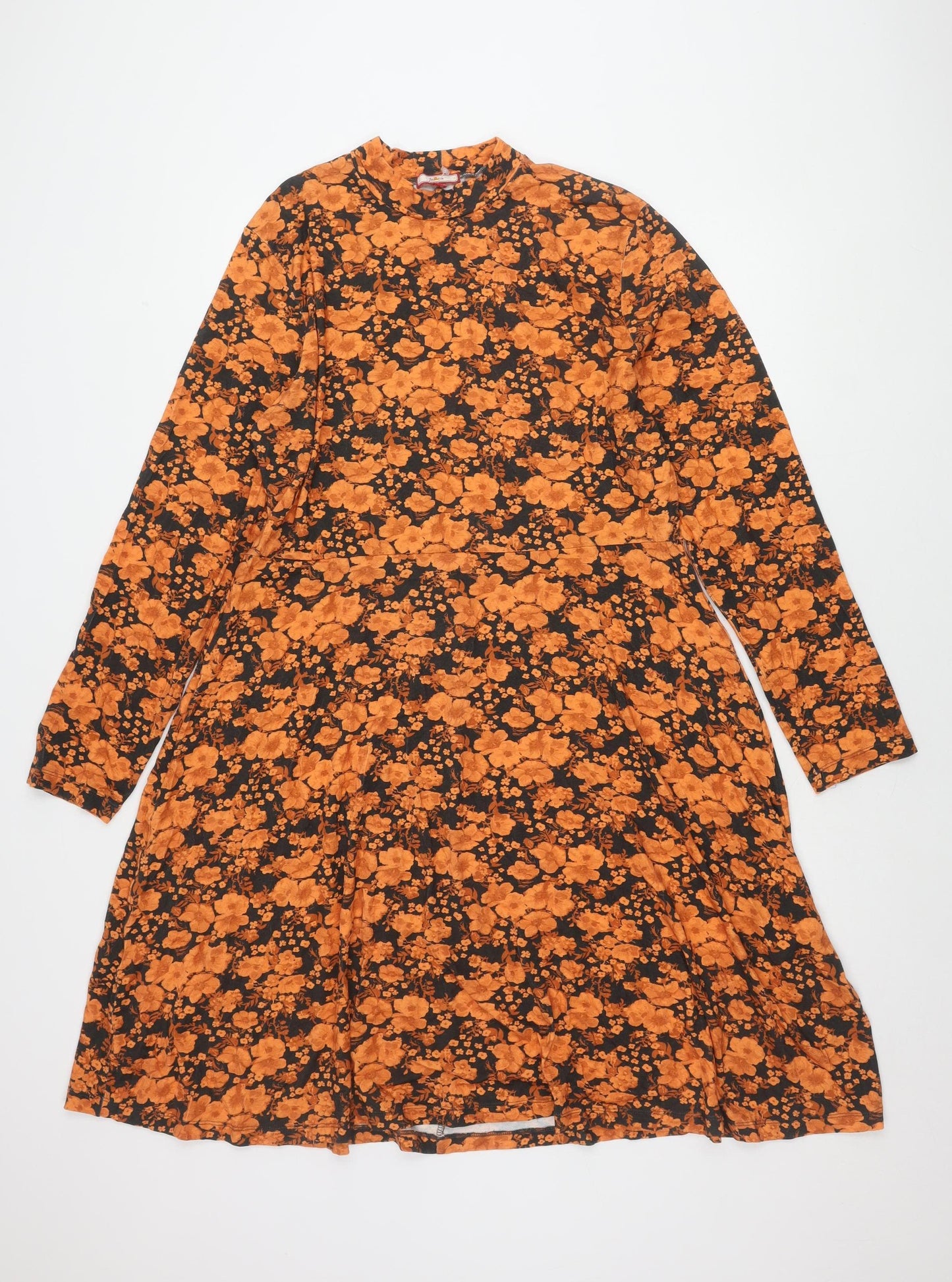 Joe Browns Women's Multicoloured Floral Dress Size 16