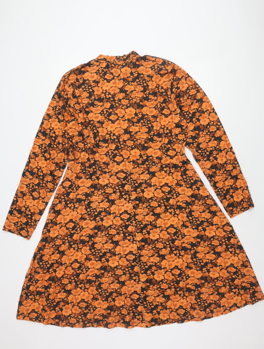 Joe Browns Women's Multicoloured Floral Dress Size 16