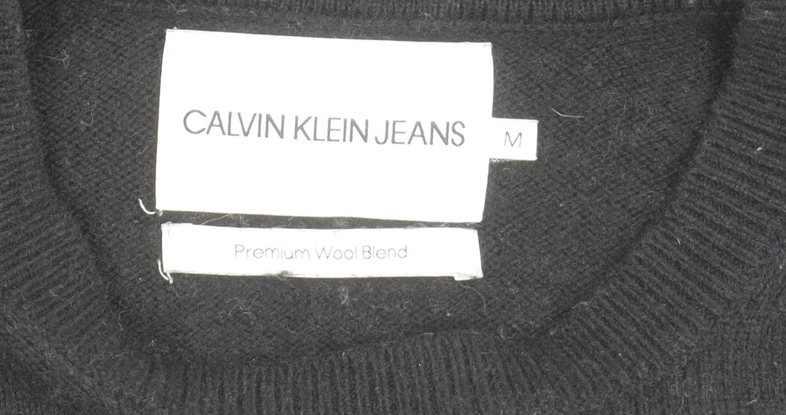 Calvin Klein Women's Black Pullover Jumper M