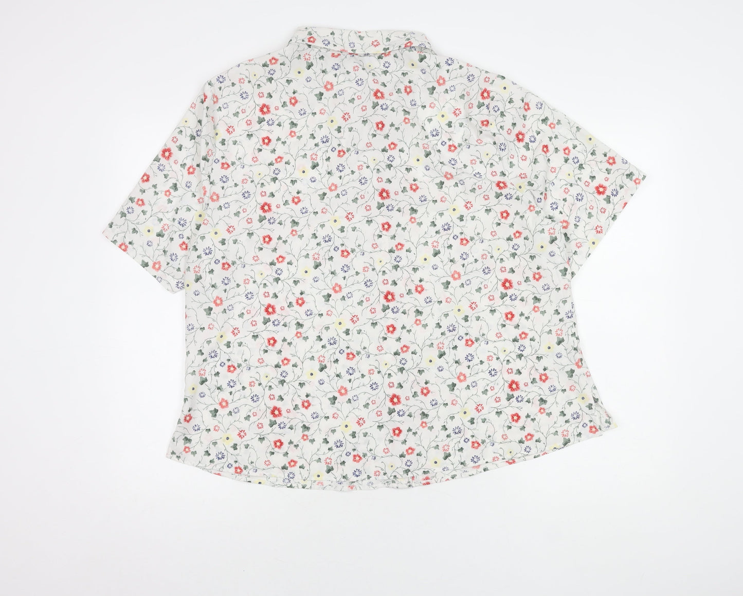 Honor Millburn Women's Floral Blouse, Size 20, Multicoloured