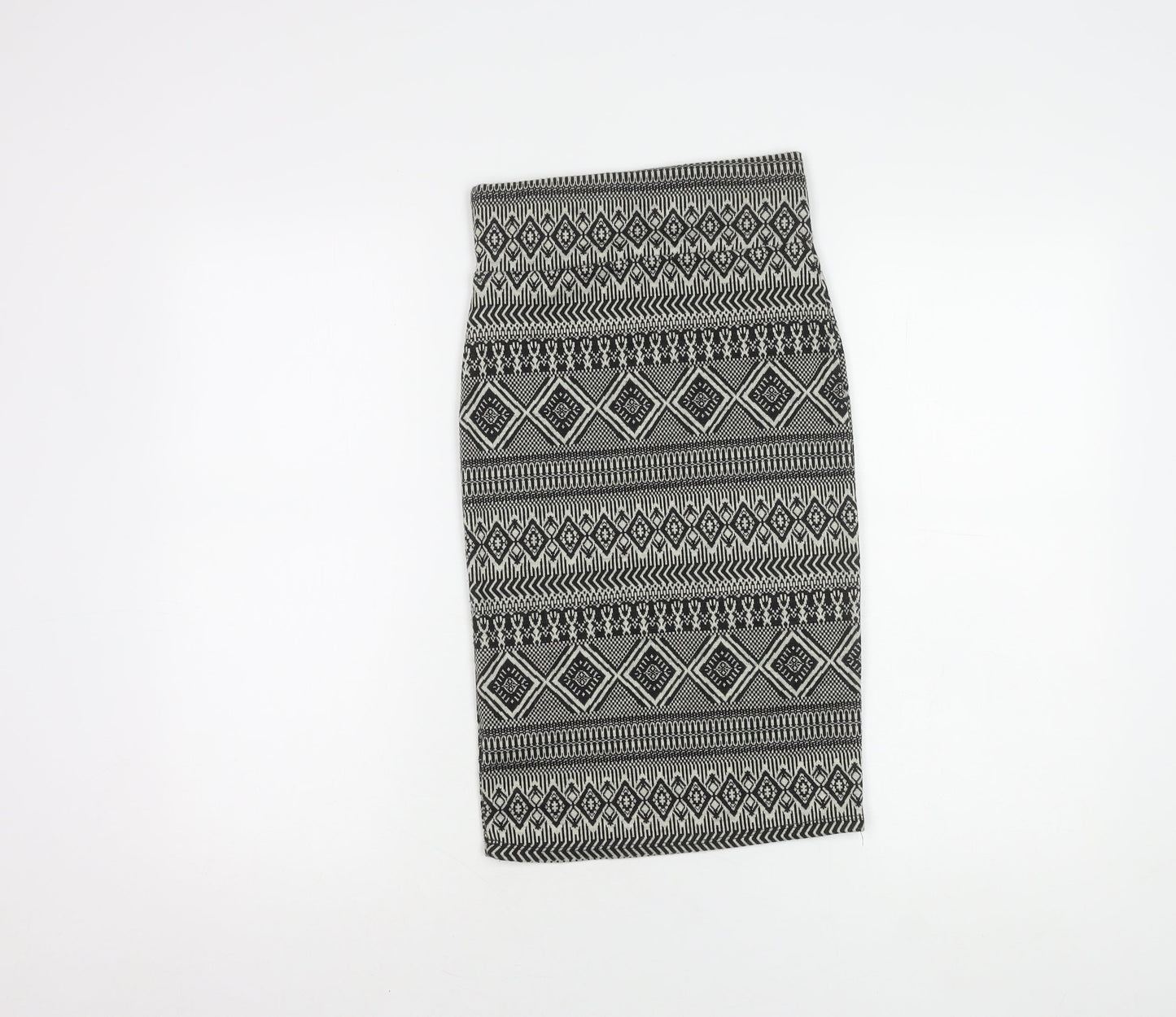 River Island Women's Multicoloured Midi Geometric Skirt