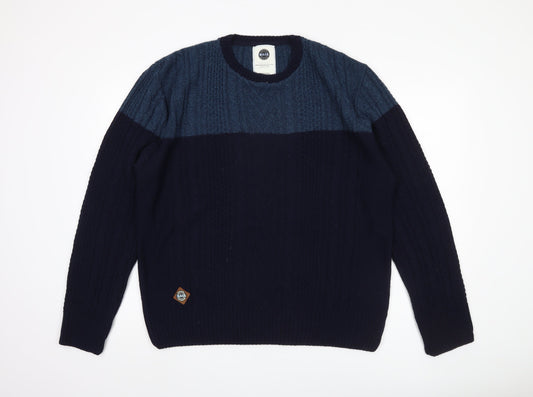 Manchester City F.C. Men's Blue XL Pullover Jumper