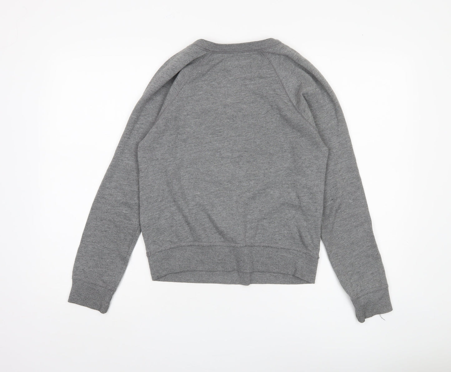 Hollister Women's Grey Pullover Sweatshirt XS