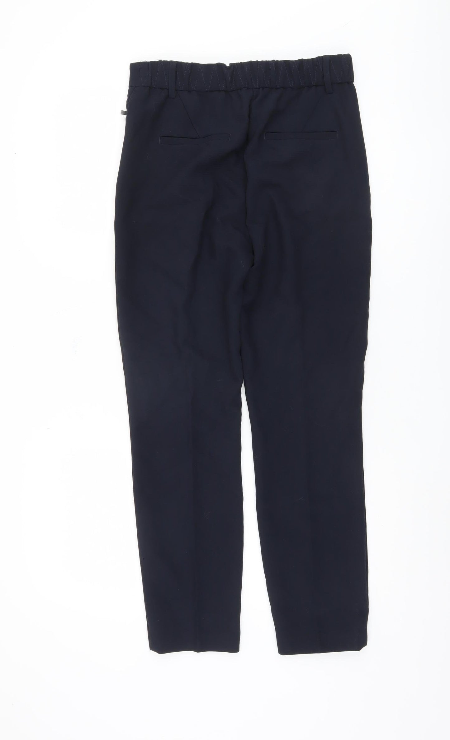 Next Women's Black Straight Trousers Size 10R