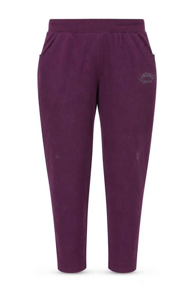 Lonsdale Women's Purple Jogger Trousers, Size 14