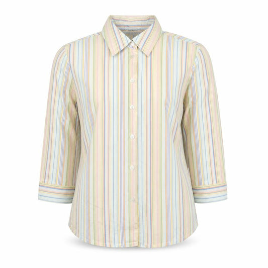 Womens UK Size M Abercrombie & Fitch Multicoloured Cotton Button-Up