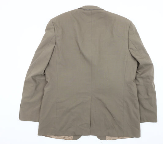 Sovereign Men's Brown Blazer 46 Long