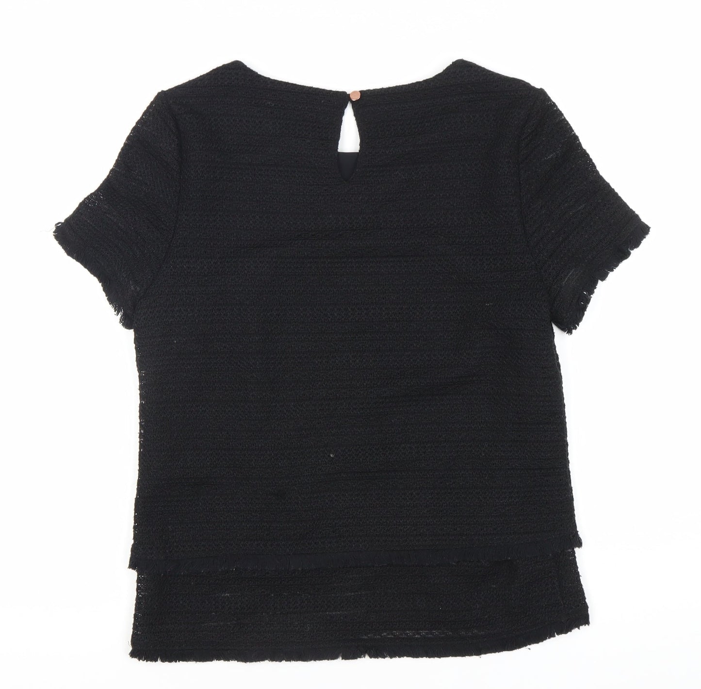 Marks and Spencer Black Women's Short Sleeve Top