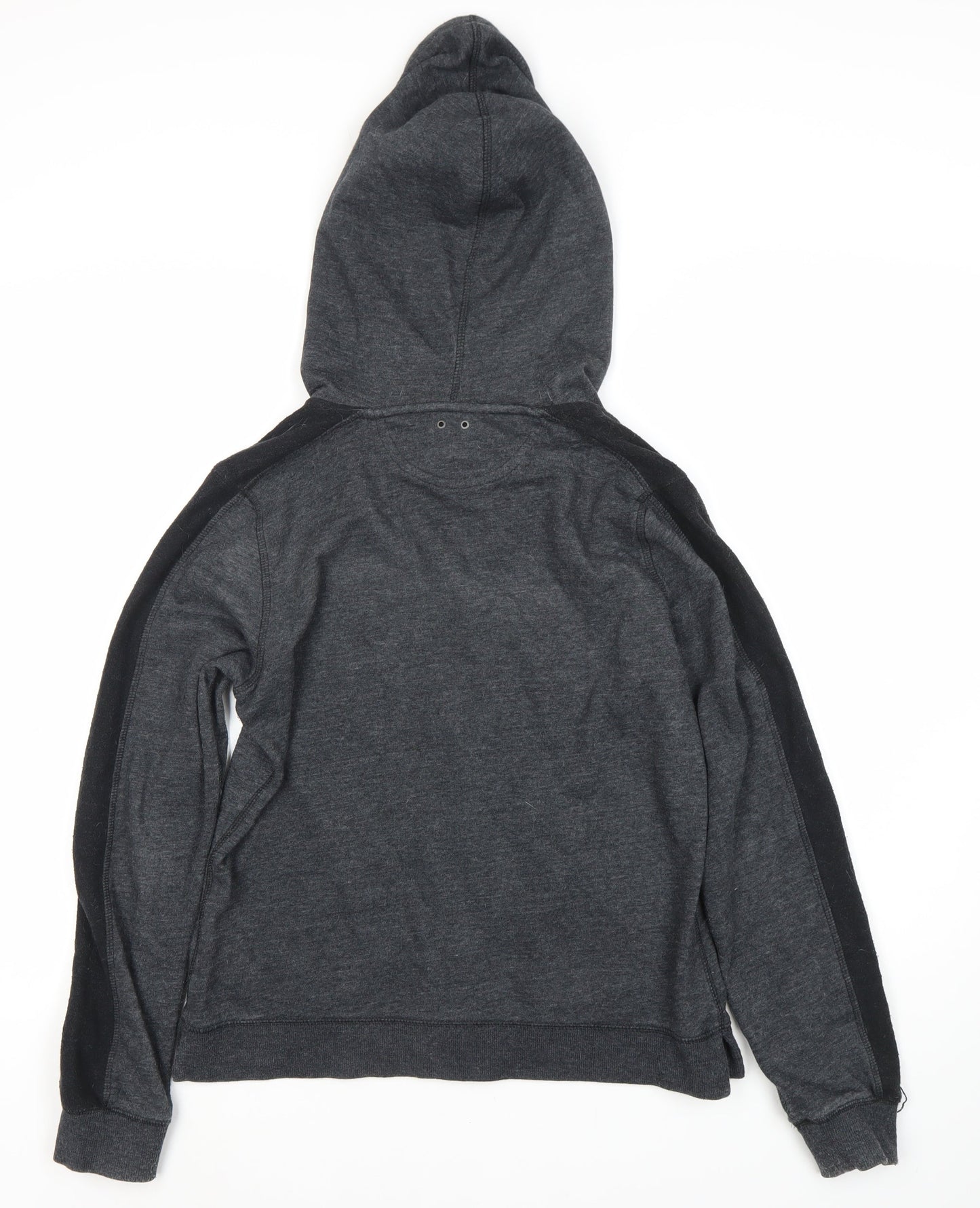 Converse Unisex Grey Full Zip Hoodie M