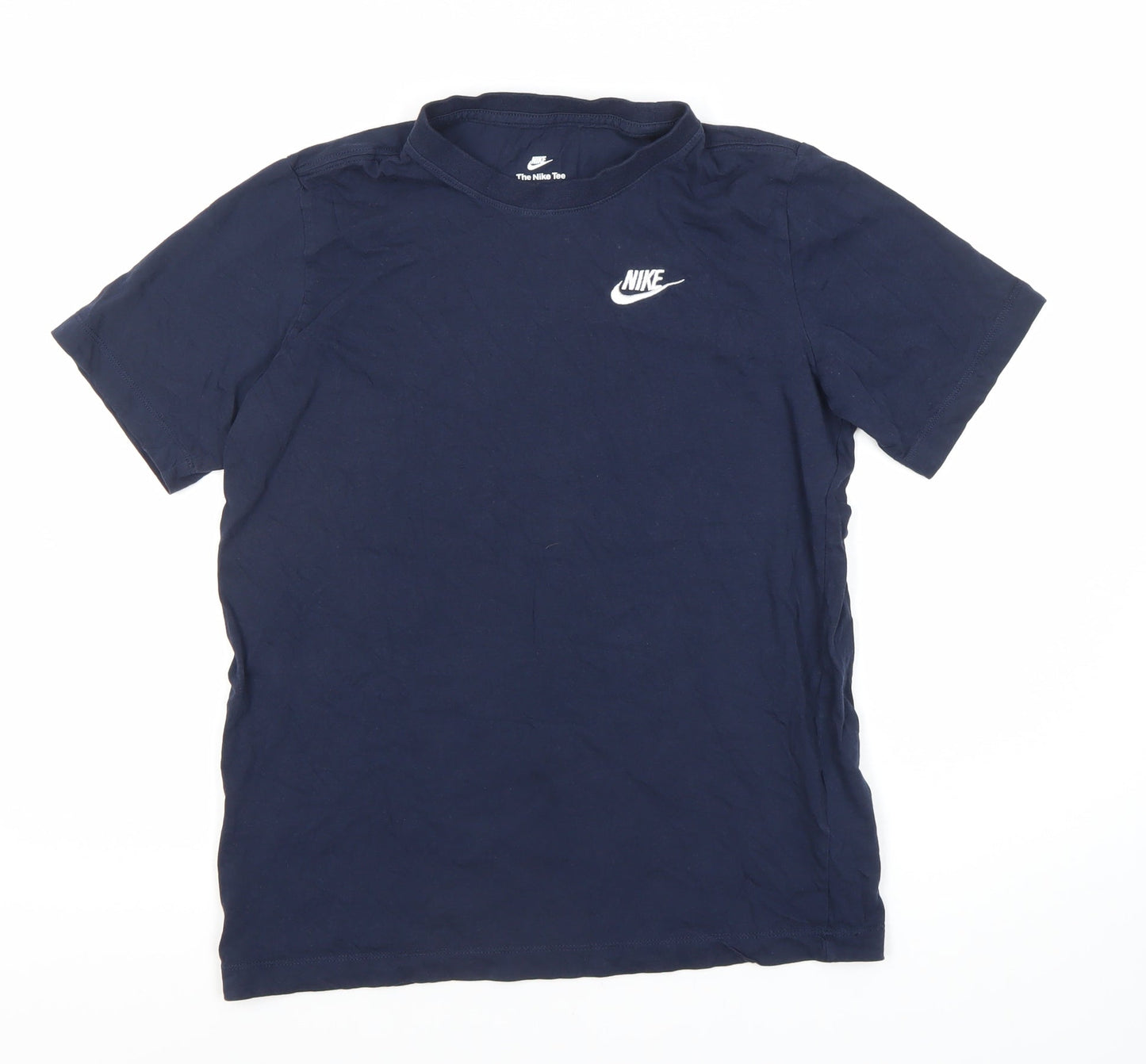 Nike Boys Blue Short Sleeve T-Shirt, Size 12-13, Casual Wear