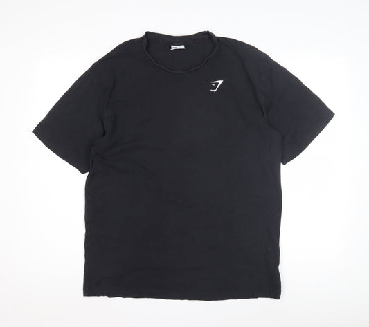 Gymshark Men's Black M T-Shirt - Classic Fit