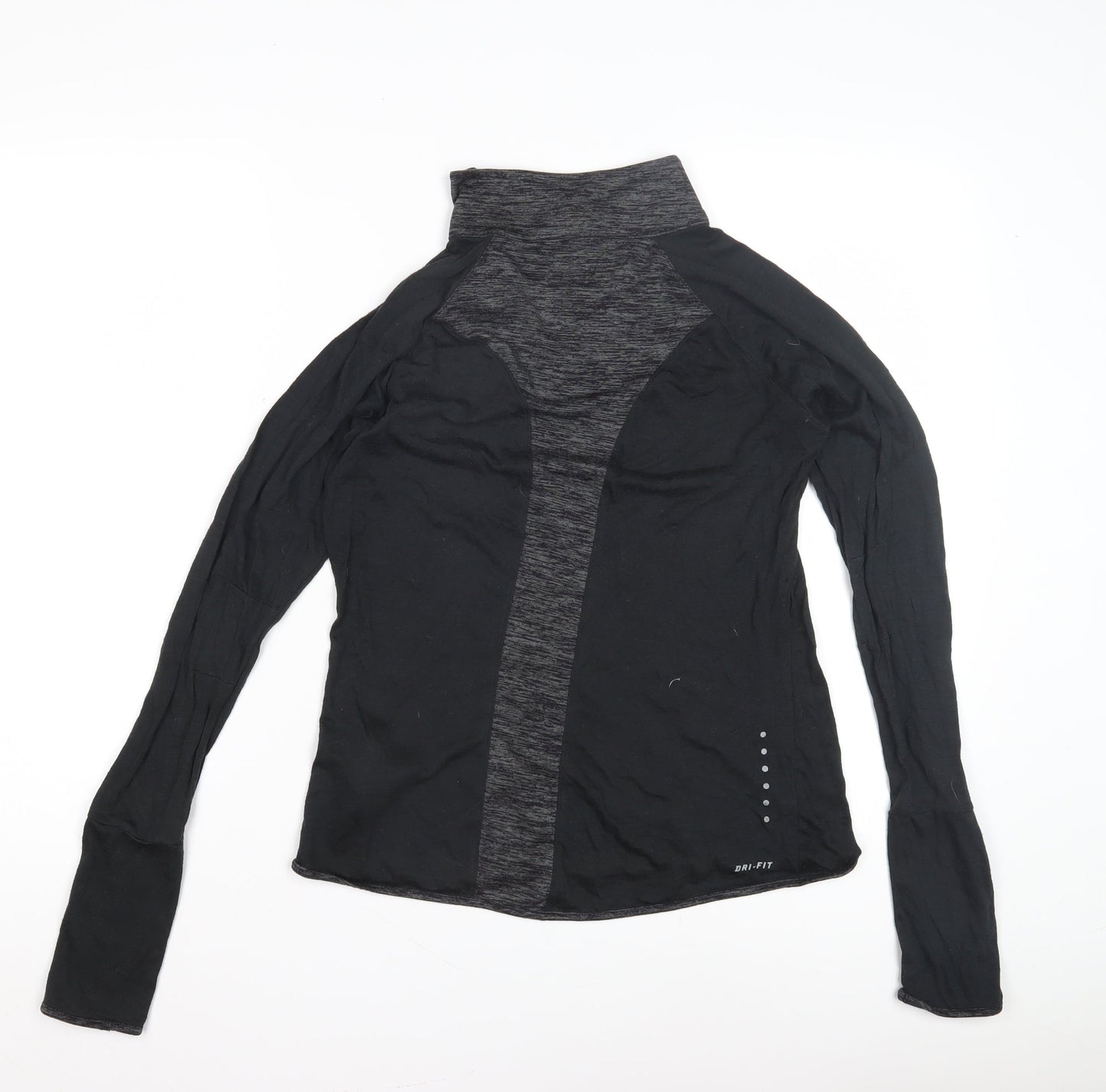 Nike Women's Black Long Sleeve Pullover Top S