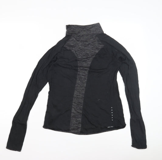 Nike Women's Black Long Sleeve Pullover Top S