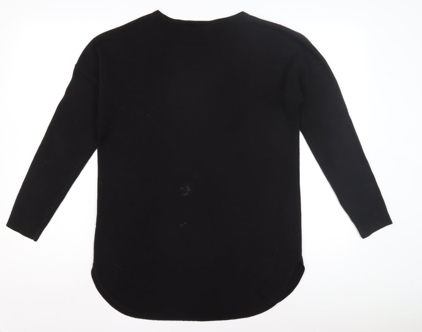 Marks and Spencer Women's Black Jumper, Size 10, Classic Style