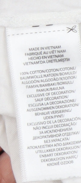 Polo Ralph Lauren Men's White Logo T-Shirt L