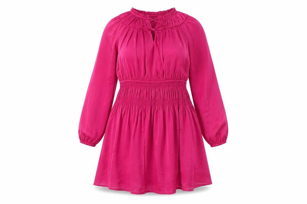 Marks and Spencer Women's Pink A-Line Dress Size 12