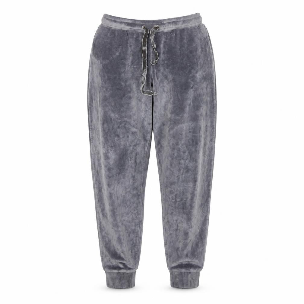 Marks and Spencer Women's Grey Jogger Trousers, Size 8, Velour