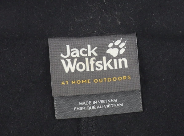 Jack Wolfskin Men's Black XL Fleece Jacket Outdoor