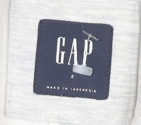 GAP Women's Grey Blazer, Size 2, Stylish and Chic