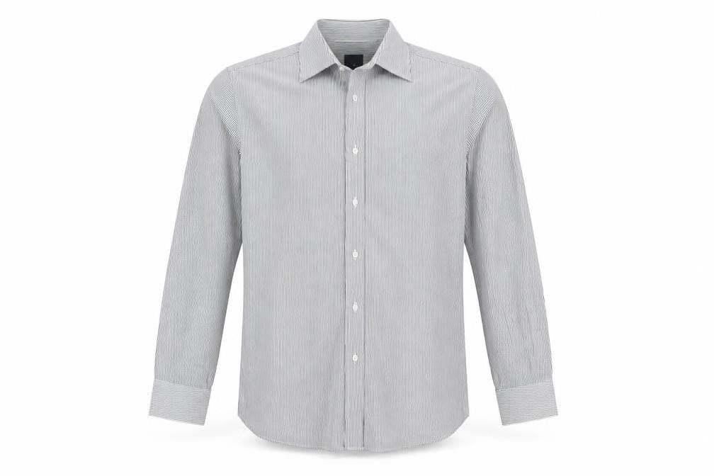 Daniel Hechter Men's Striped Shirt, 15.5, Long Sleeve