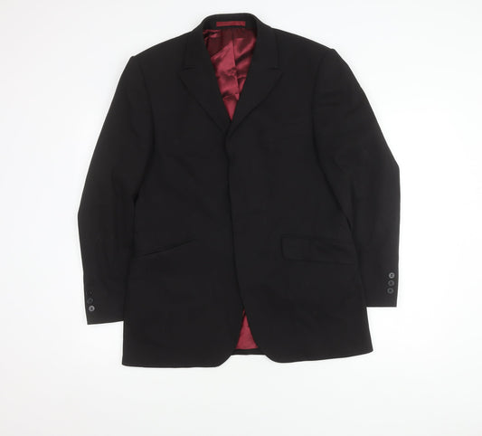 Burton Men's Black Blazer Size 38 Short Jacket
