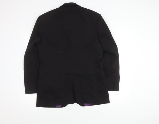 Burton Men's Black Blazer Size 38 Short Jacket