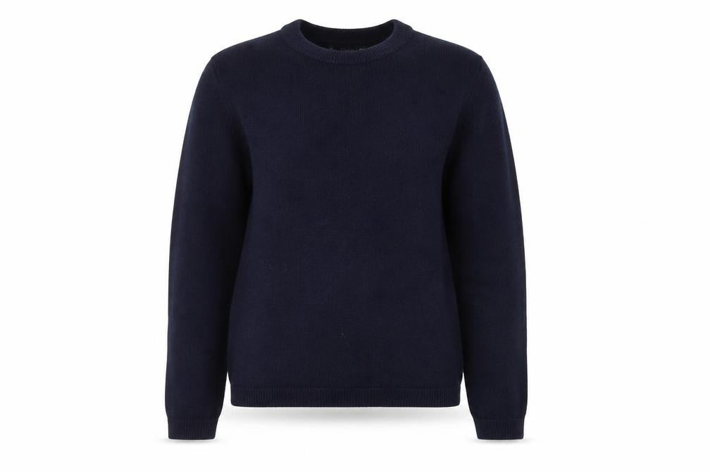 Zara Womens Blue Medium Pullover Crew Neck Jumper