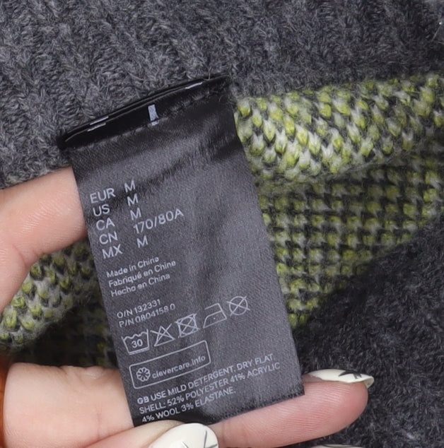 Pringle of Scotland Grey Argyle Women's Skirt M