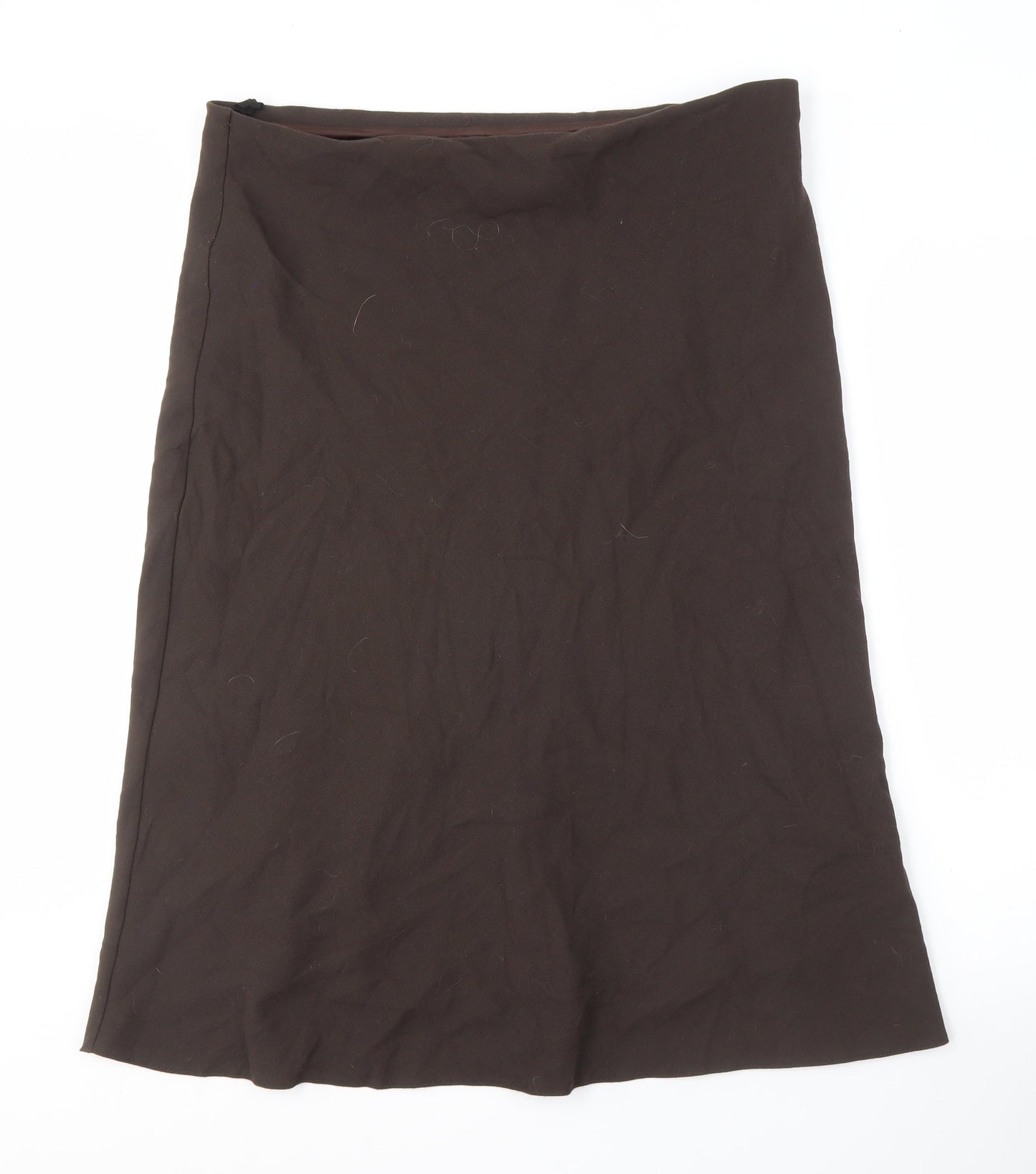 Marks and Spencer Women's Brown Long Pencil Skirt Size 16
