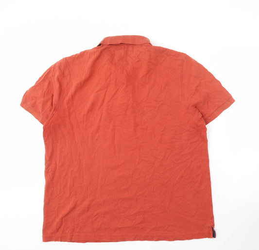 Charles Tyrwhitt Men's Red XL Polo Shirt