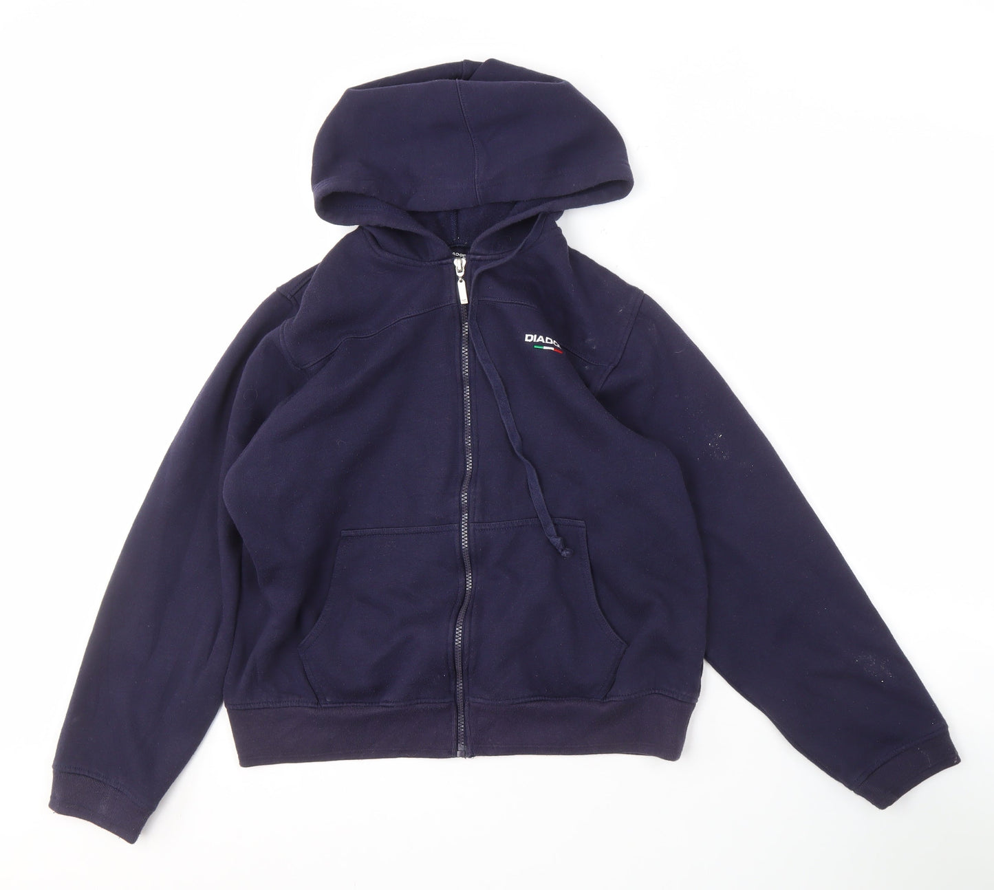 Diadora Women's Blue Full Zip Hoodie Size 12