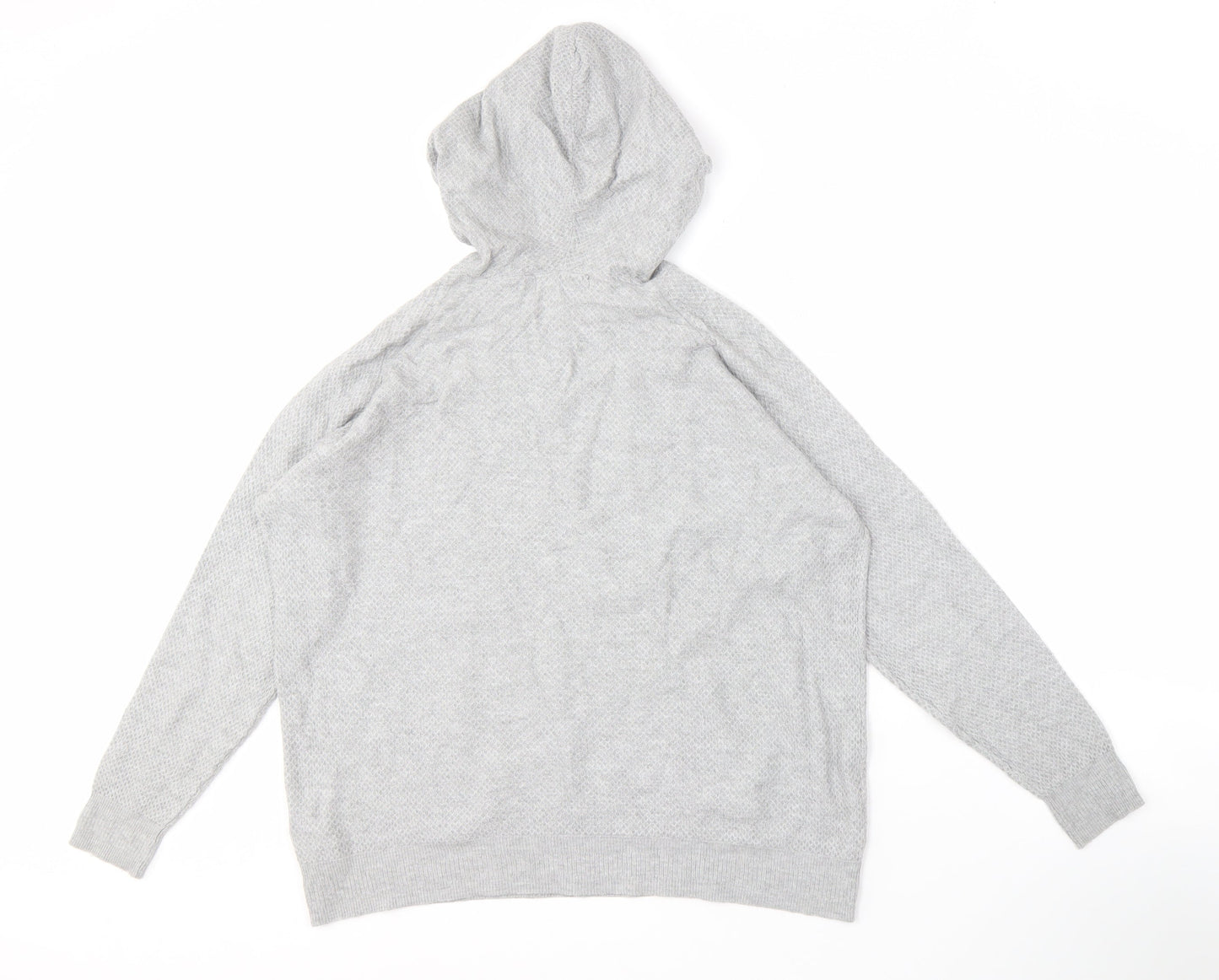 Marks and Spencer Women's Grey Hooded Lightweight Hoodie