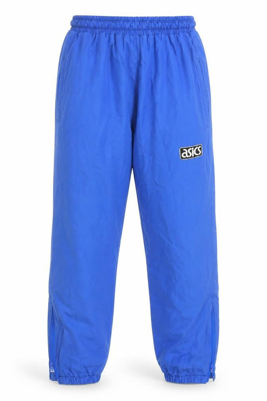 Asics Men's Blue Track Pants, Size S, Gym & Training