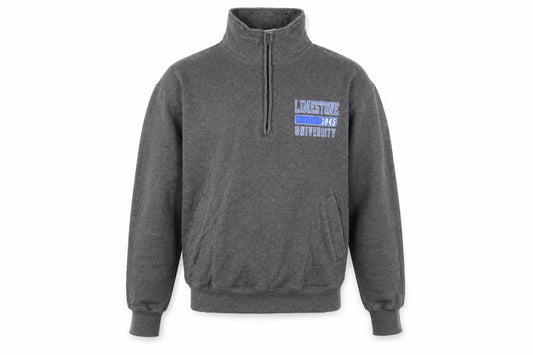 Mens UK S Regular Champion Grey 1/4 Zip Sweatshirt